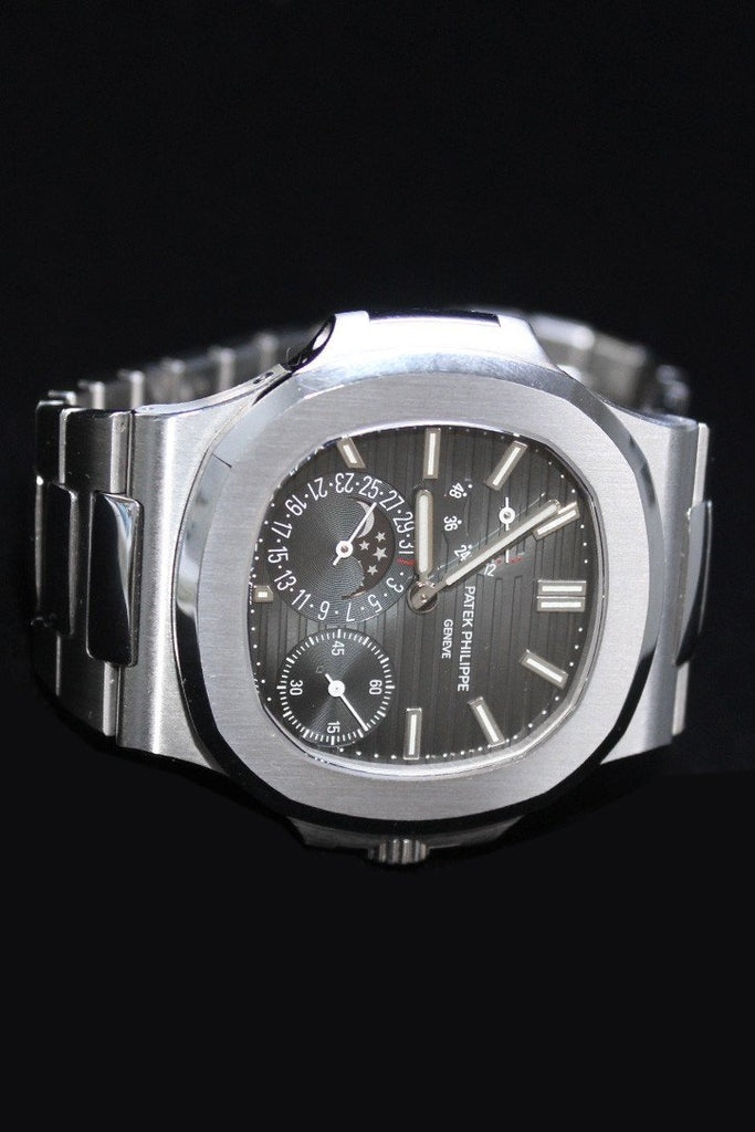 Patek Philippe  Nautilus Moon Phase Stainless Steel Watch 5712/1A-001