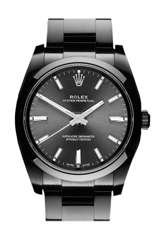 Rolex black watch price sale